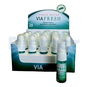 Viafresh Mouth Spray 12ml Display 25 Units   